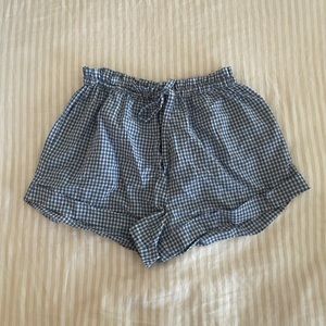 NWOT BLAZE SHORT — SKY SOMERSET PLAID — size M